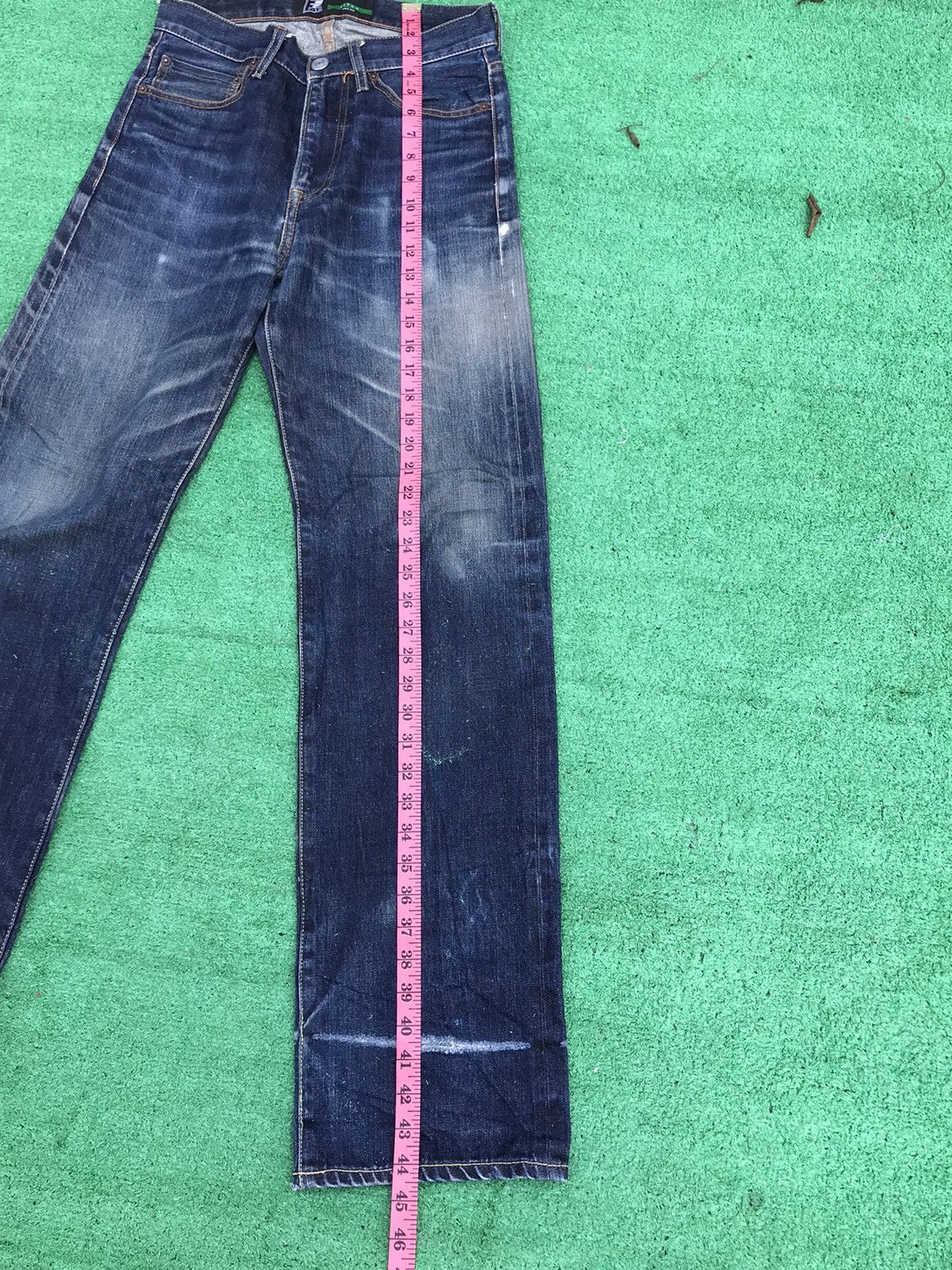 Hysteric Glamour Distressed Raw Denim By Fat Japan Size US 29 - 8 Thumbnail