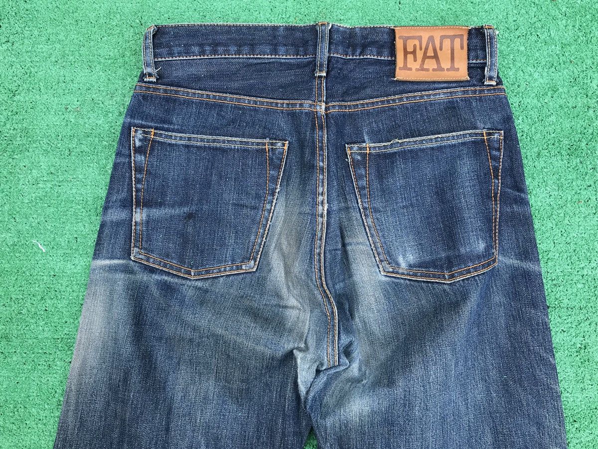 Hysteric Glamour Distressed Raw Denim By Fat Japan Size US 29 - 4 Thumbnail
