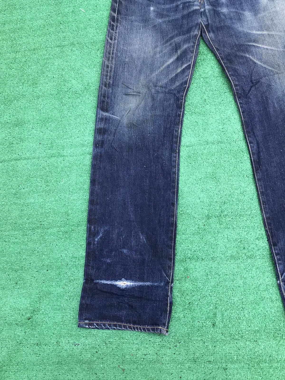 Hysteric Glamour Distressed Raw Denim By Fat Japan Size US 29 - 6 Thumbnail