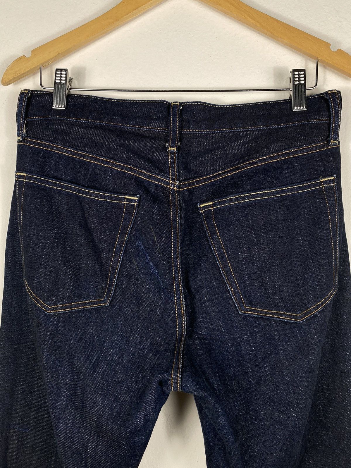 Uniqlo Uniqlo Regular Fit Denim Pants Size US 33 - 5 Thumbnail