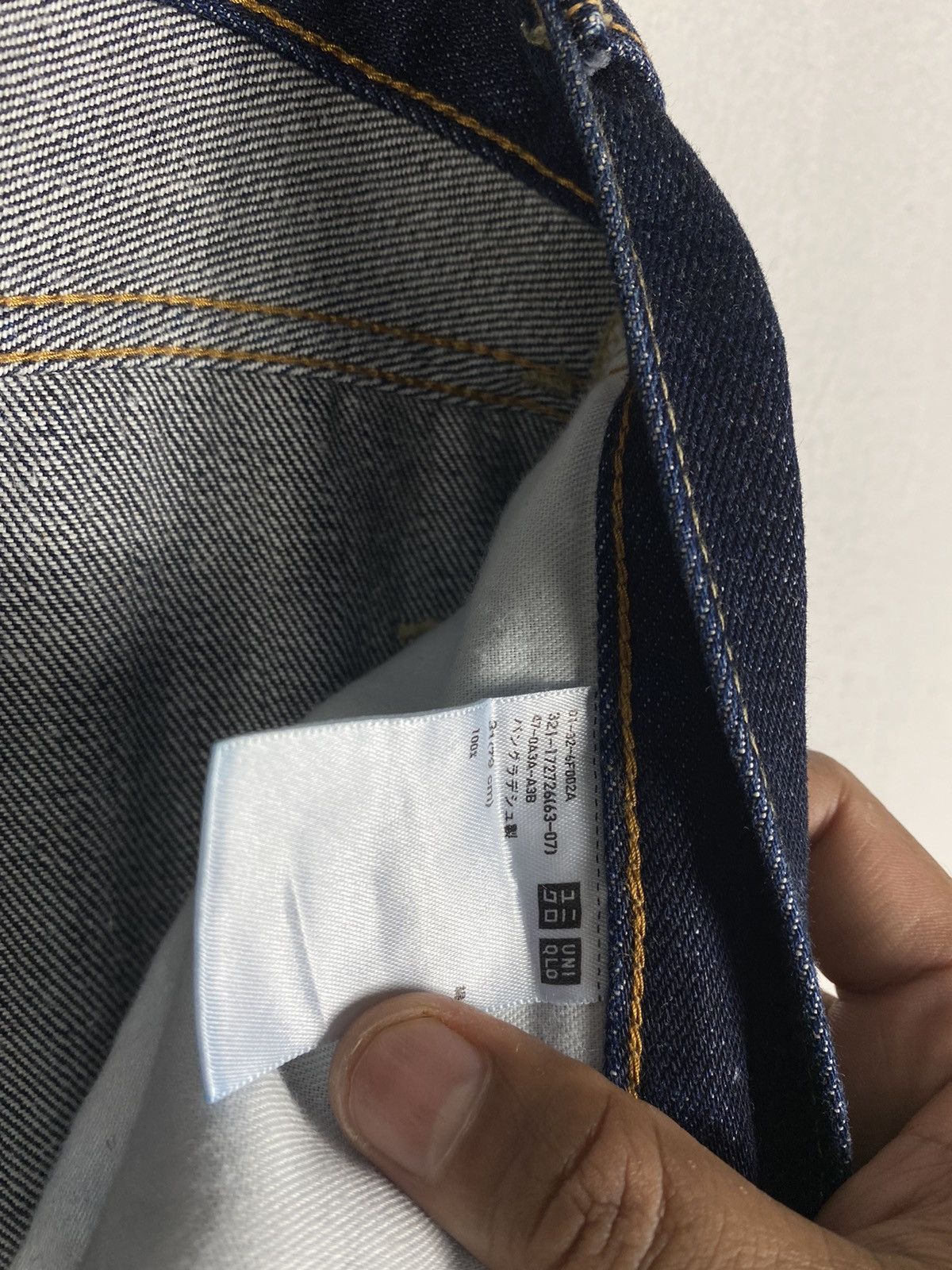 Uniqlo Uniqlo Regular Fit Denim Pants Size US 33 - 8 Thumbnail