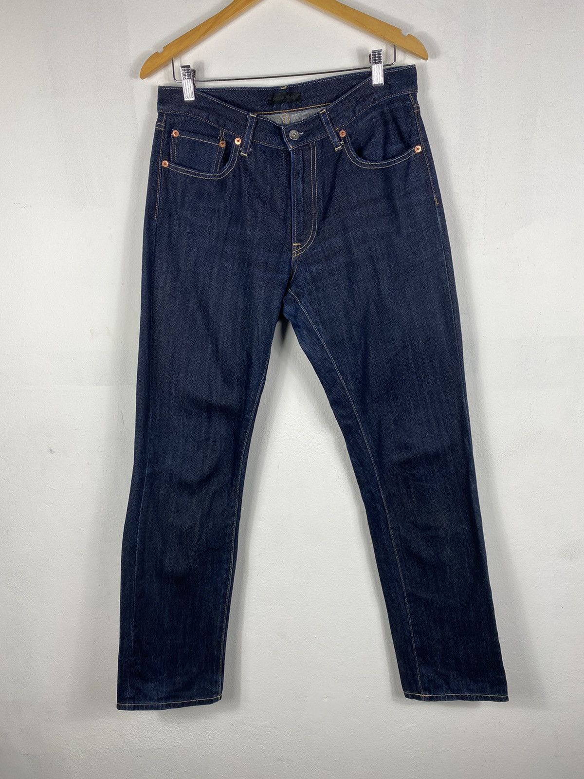 Uniqlo Uniqlo Regular Fit Denim Pants Size US 33 - 1 Thumbnail