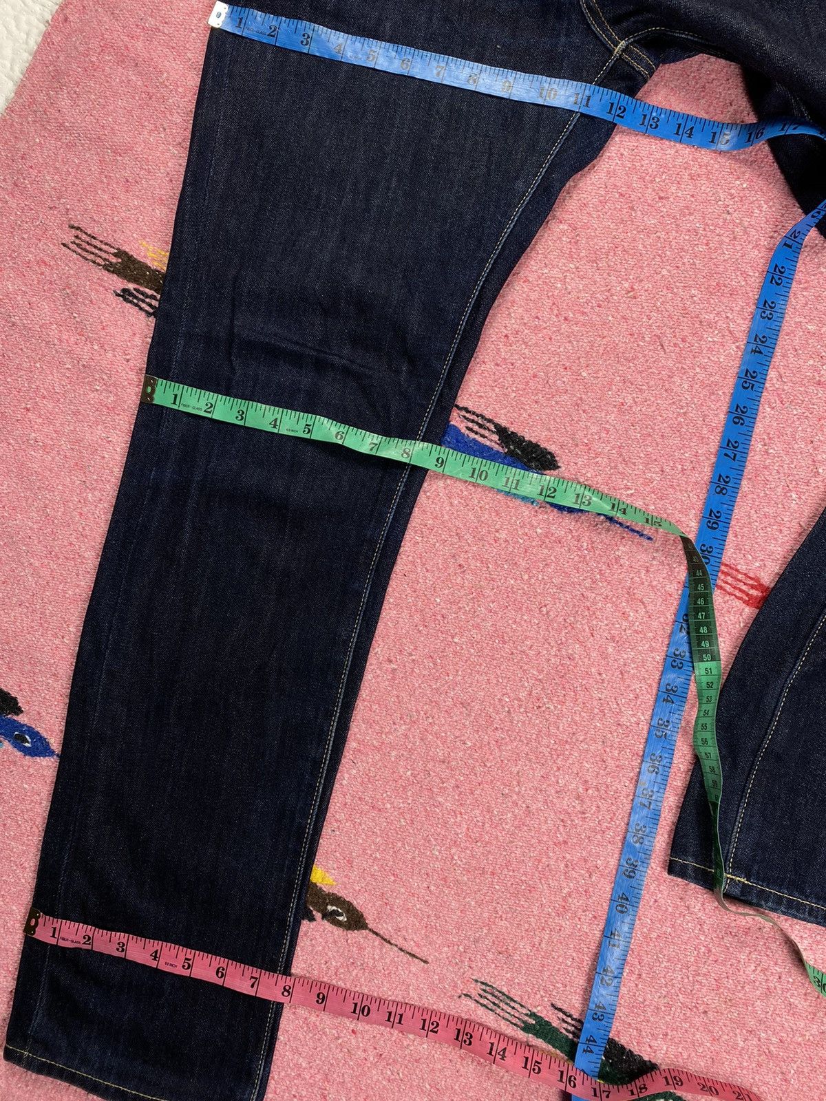 Uniqlo Uniqlo Regular Fit Denim Pants Size US 33 - 12 Thumbnail