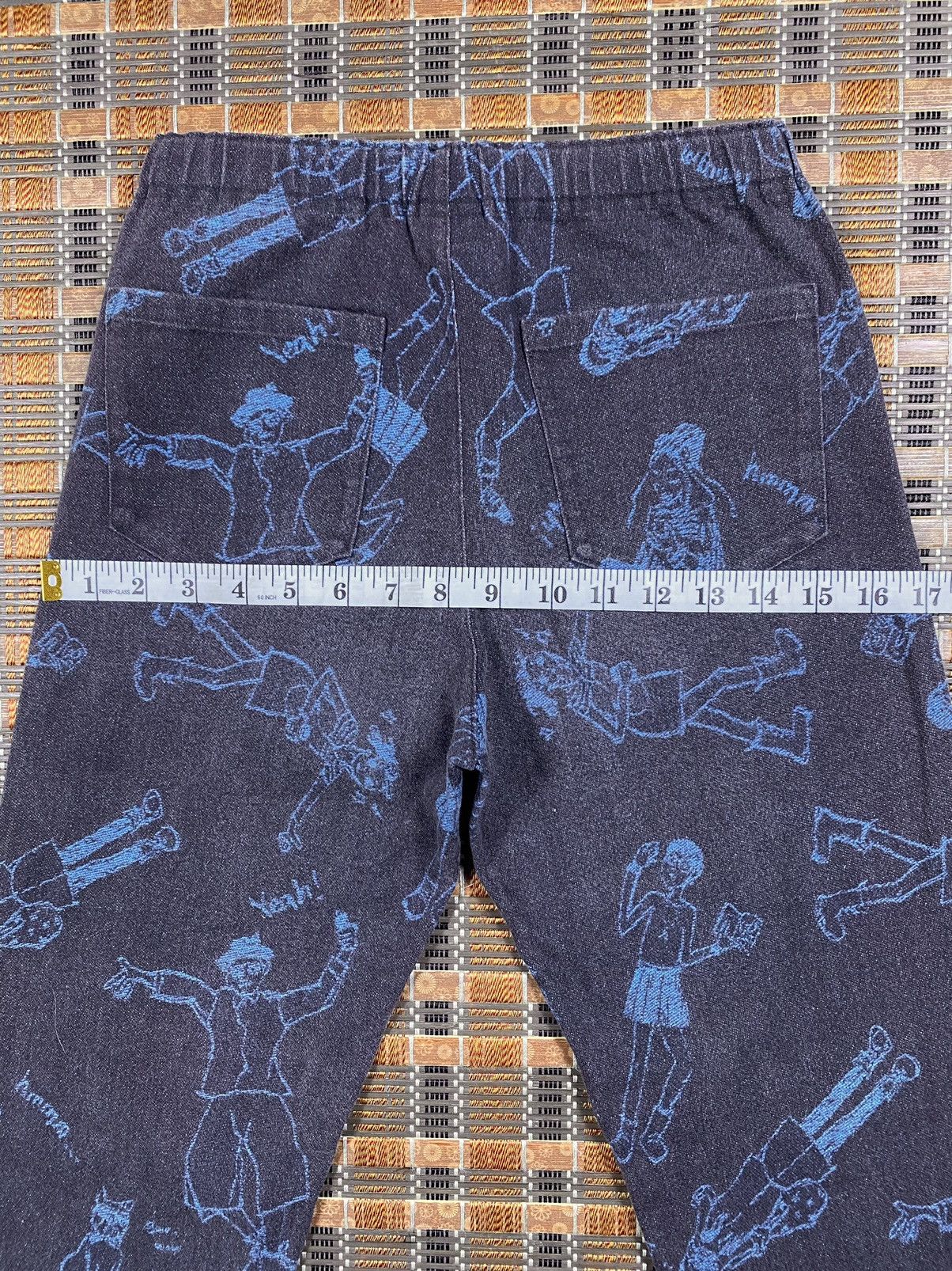 Issey Miyake Fullprint Rileks Pant By Me Issey Miyake Size US 31 - 6 Thumbnail