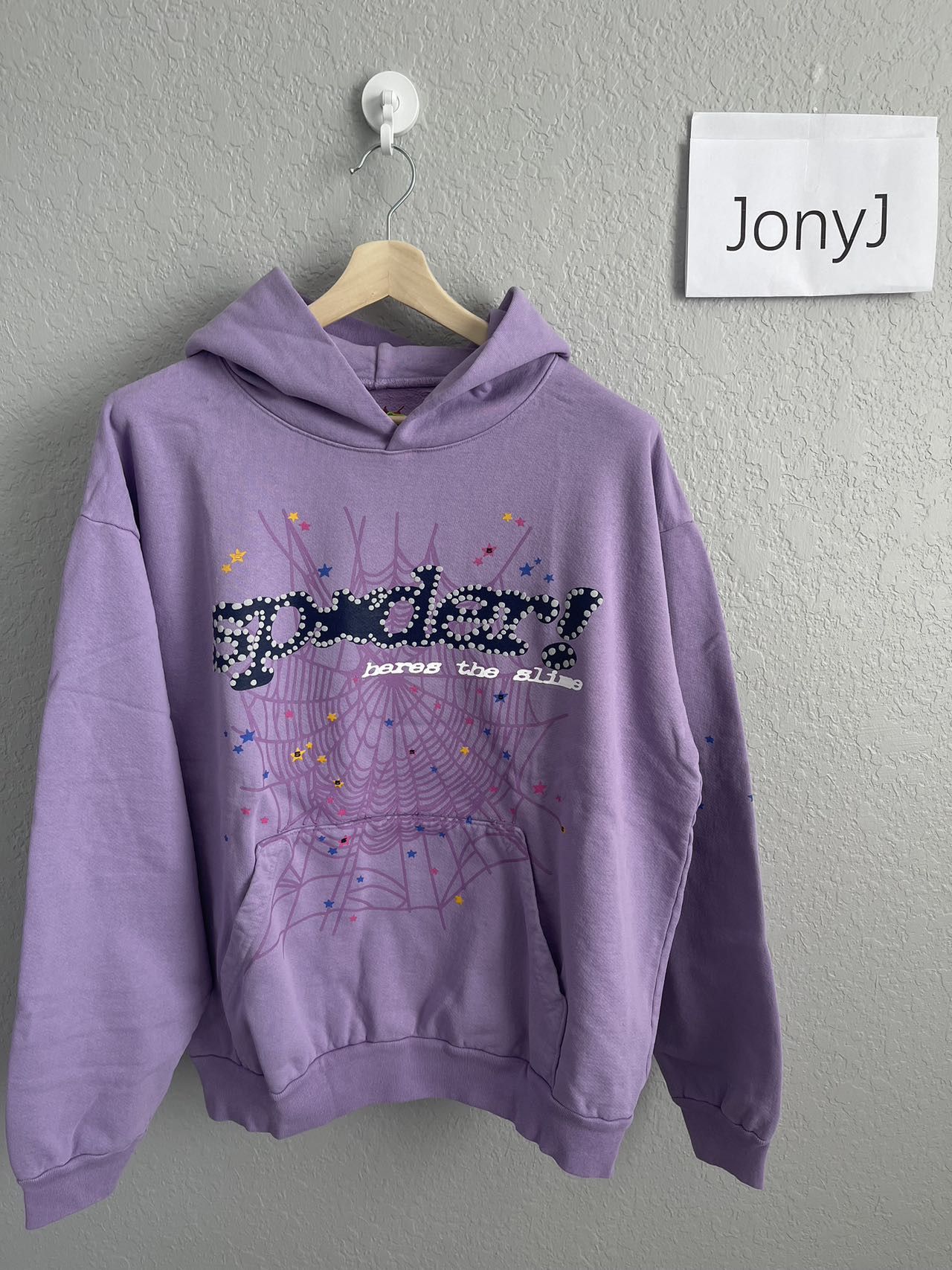 Young Thug Sp5der Acai Hoodie Purple | Grailed