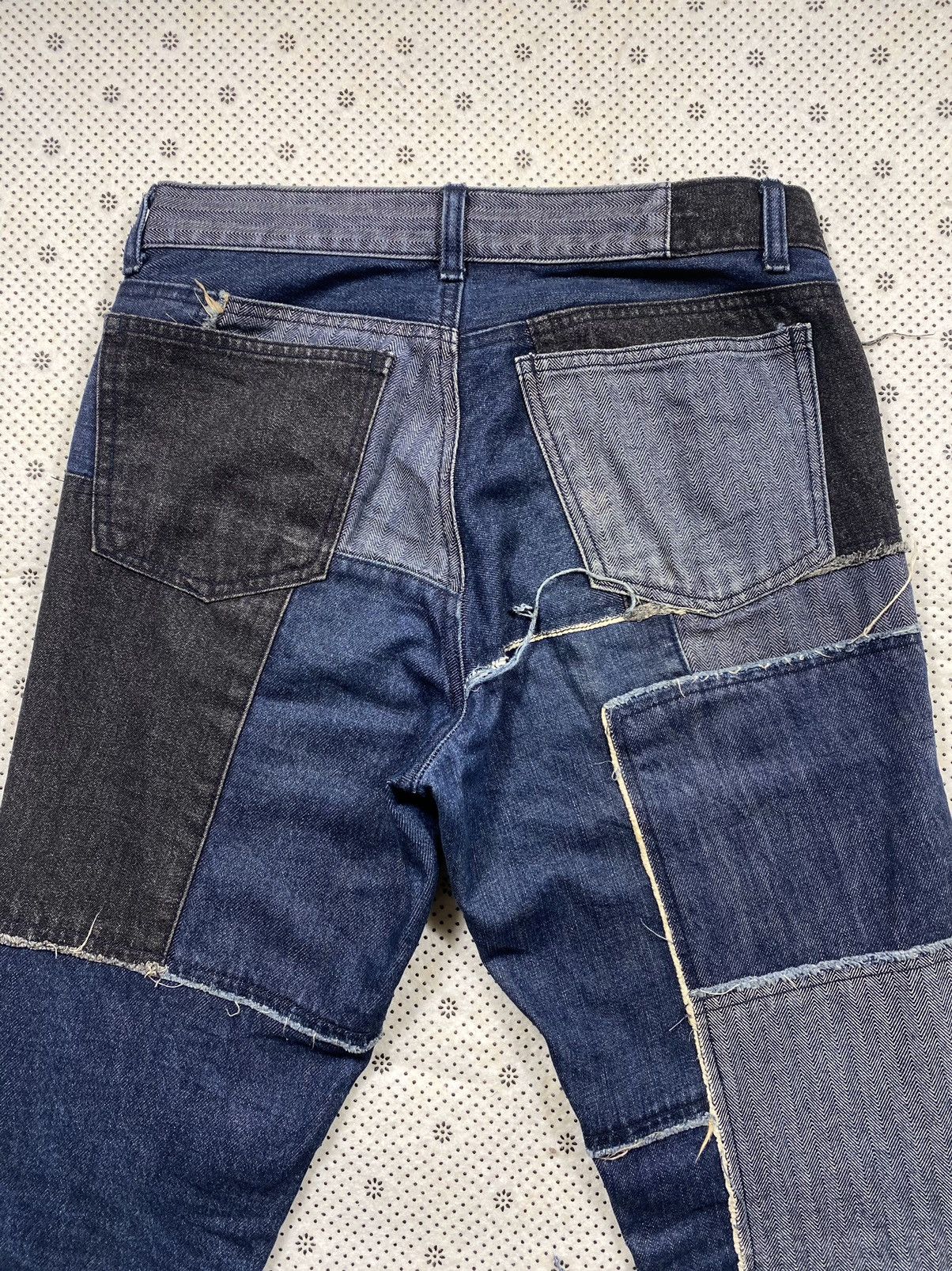 Grailed × Hysteric Glamour Insane Custom Patchwork Unisex Flare Denim by Crow’s Nest Size US 30 / EU 46 - 6 Thumbnail