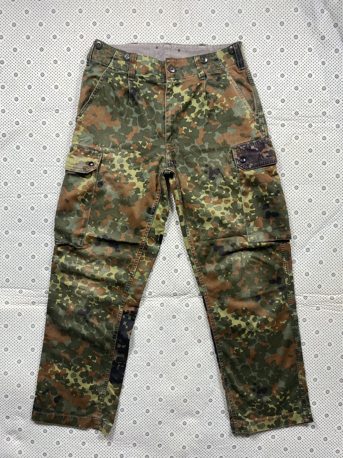 Other Vintage Issue 90s Flecturn Camo Germany Army Trouser Size US 30 / EU 46 - 1 Thumbnail