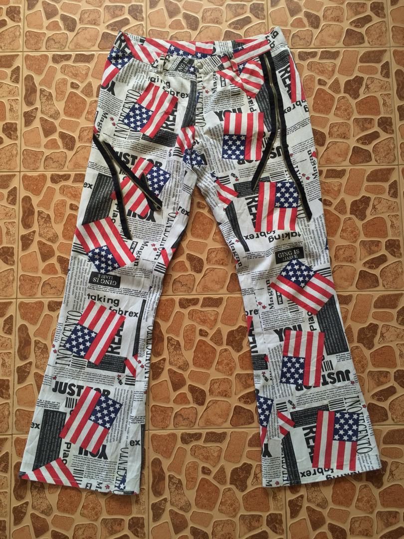 Japanese Brand × Seditionaries BONDAGE FULLPRINT PANT Size US 34 / EU 50 - 1 Thumbnail