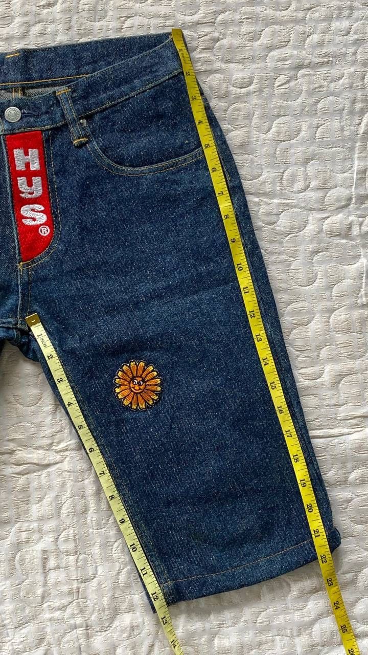 Hysteric Glamour × PPFM × Tornado Mart Insane Fabric Structure 🔥Short Denim By Hysteric Glamour Size US 29 - 5 Thumbnail