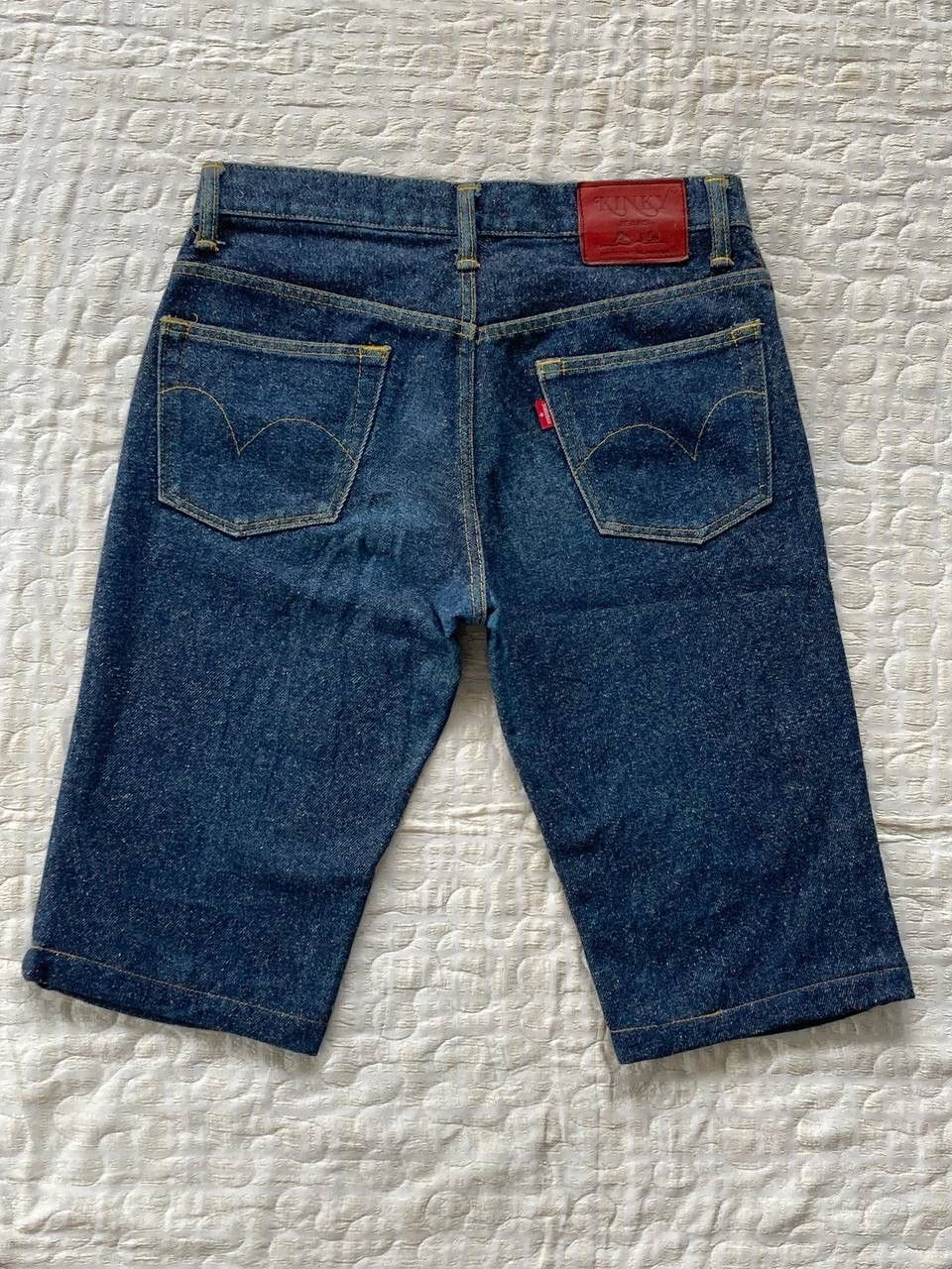 Hysteric Glamour × PPFM × Tornado Mart Insane Fabric Structure 🔥Short Denim By Hysteric Glamour Size US 29 - 2 Thumbnail