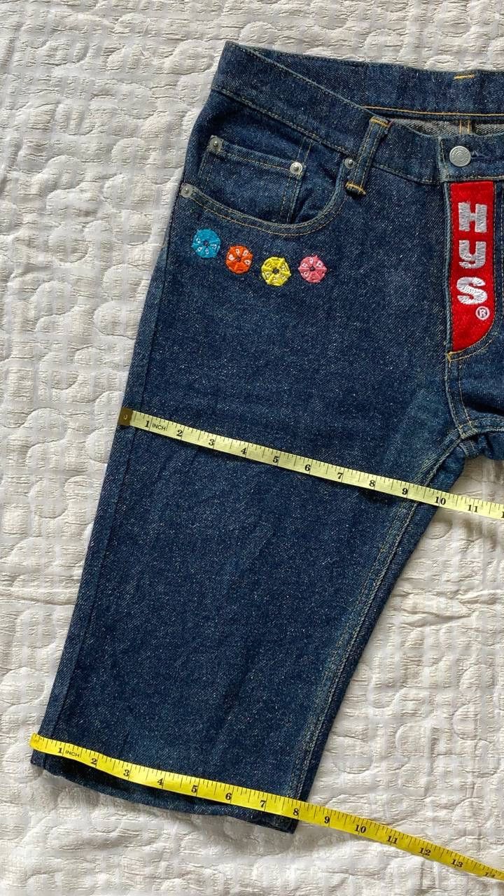 Hysteric Glamour × PPFM × Tornado Mart Insane Fabric Structure 🔥Short Denim By Hysteric Glamour Size US 29 - 6 Thumbnail