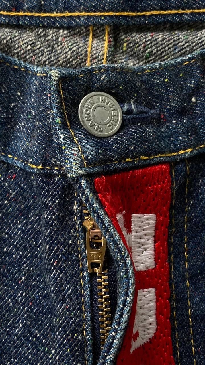 Hysteric Glamour × PPFM × Tornado Mart Insane Fabric Structure 🔥Short Denim By Hysteric Glamour Size US 29 - 8 Thumbnail