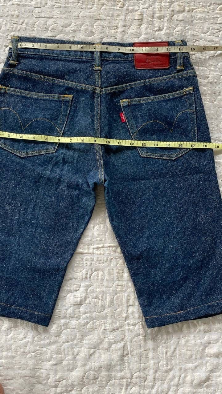 Hysteric Glamour × PPFM × Tornado Mart Insane Fabric Structure 🔥Short Denim By Hysteric Glamour Size US 29 - 3 Thumbnail
