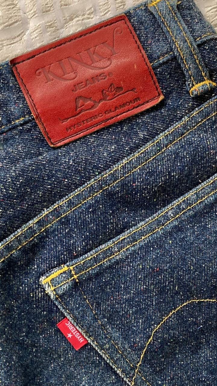 Hysteric Glamour × PPFM × Tornado Mart Insane Fabric Structure 🔥Short Denim By Hysteric Glamour Size US 29 - 7 Thumbnail