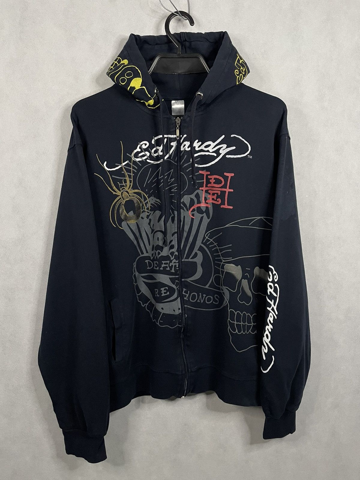 ED HARDY BUNDLE shirt zip 2024 up hoodie