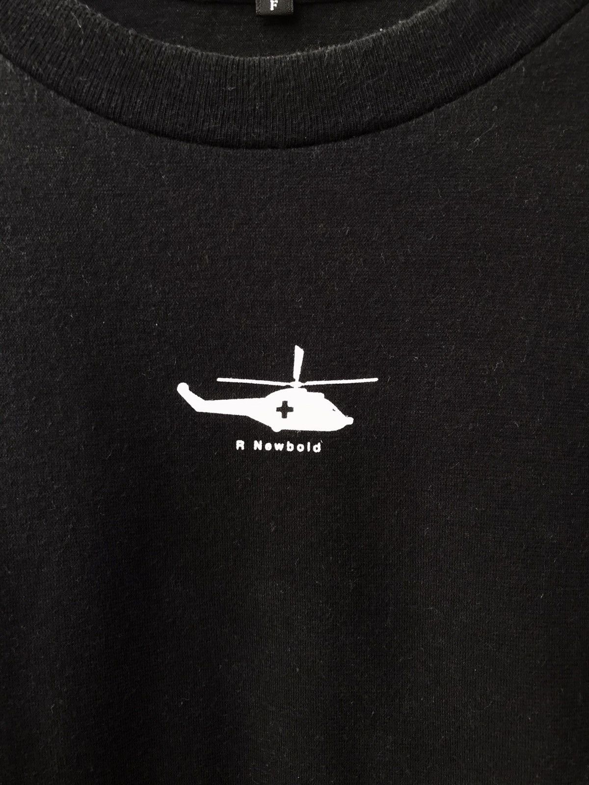 R.Newbold Vintage R.Newbold Helicopter Center Logo Tee Size US M / EU 48-50 / 2 - 2 Thumbnail