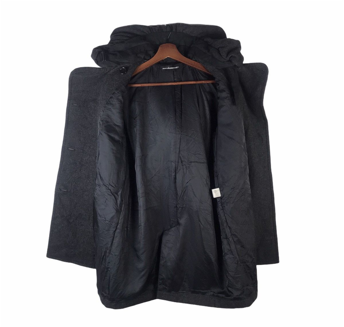 Archival Mercibeaucoup Eri Utsugi Big Hood Wool Coat