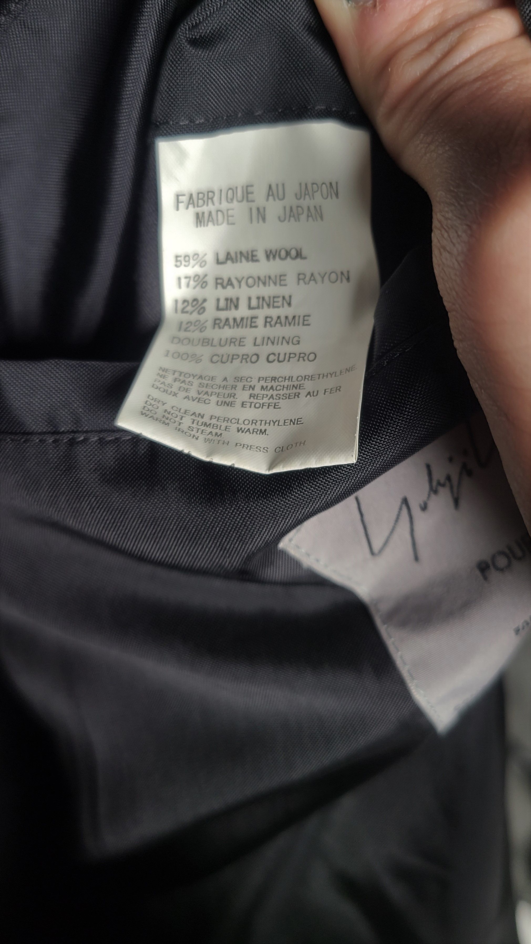 Yohji Yamamoto 05AW Heavy Gabardine Snaps Coat Size US L / EU 52-54 / 3 - 7 Thumbnail