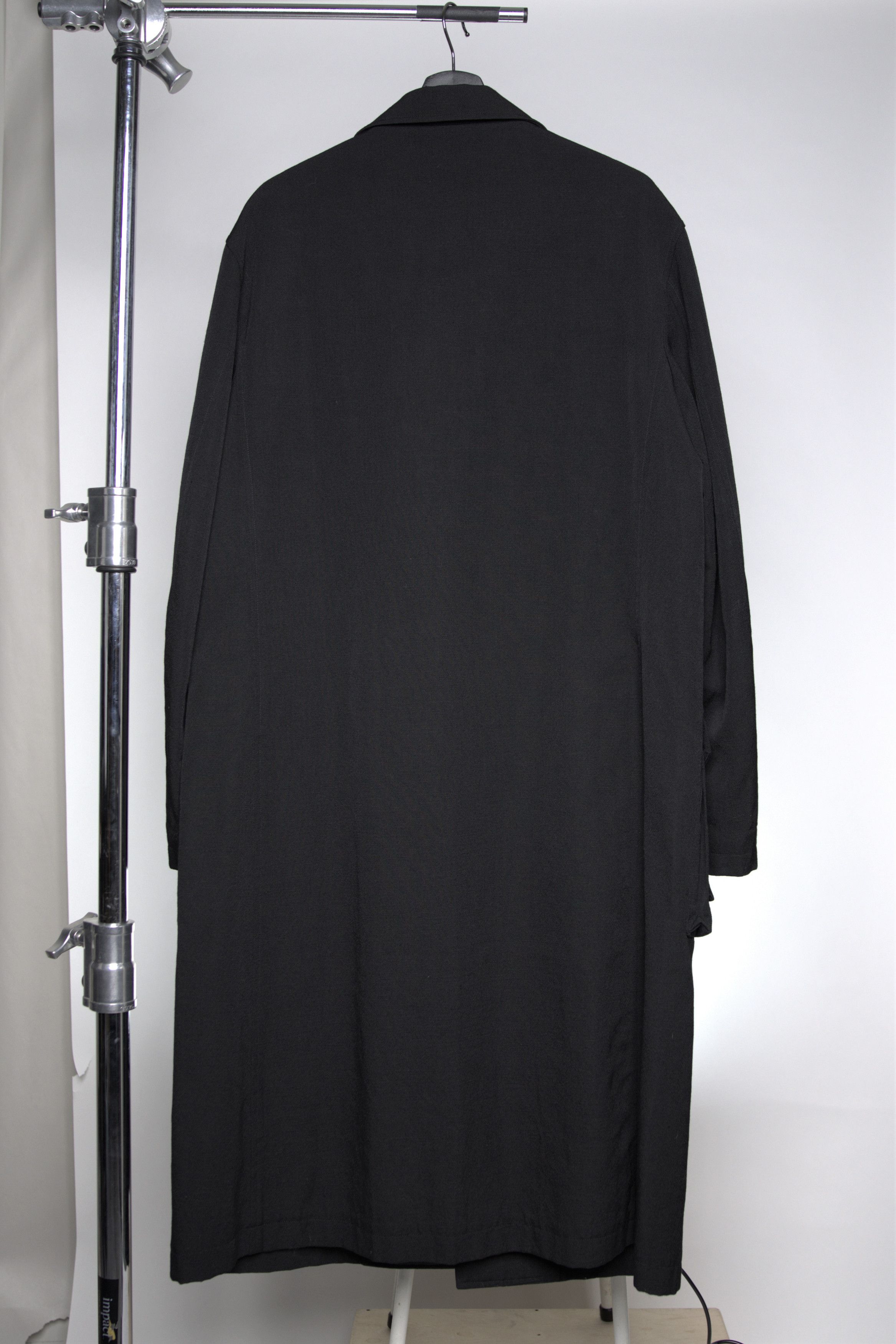 Yohji Yamamoto 05AW Heavy Gabardine Snaps Coat Size US L / EU 52-54 / 3 - 3 Thumbnail