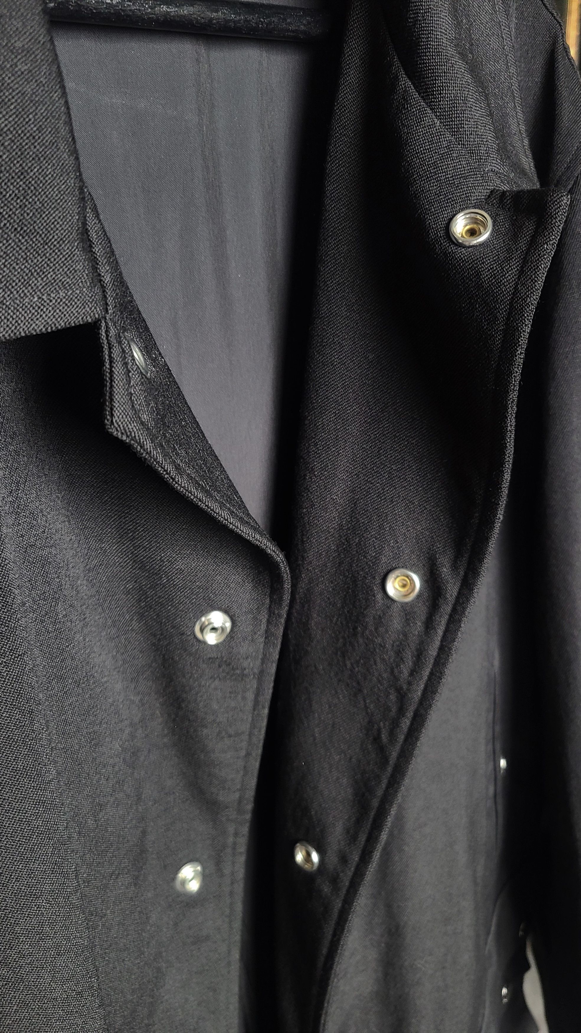Yohji Yamamoto 05AW Heavy Gabardine Snaps Coat Size US L / EU 52-54 / 3 - 5 Thumbnail
