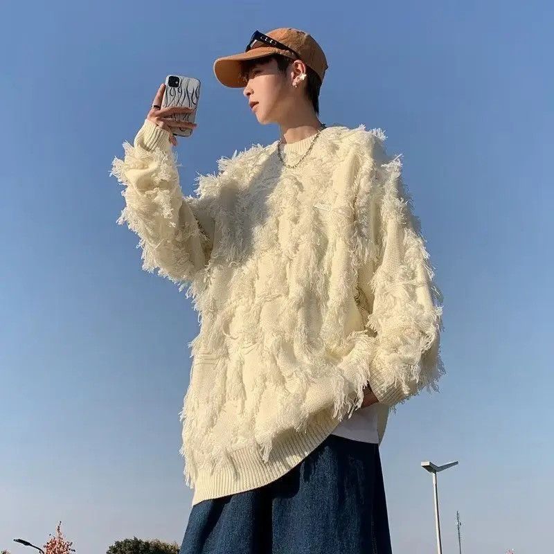 Designer × Japanese Brand Streetwear Y2k sweater pullover feathers retro style Size US L / EU 52-54 / 3 - 2 Thumbnail