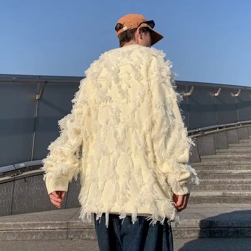 Designer × Japanese Brand Streetwear Y2k sweater pullover feathers retro style Size US L / EU 52-54 / 3 - 3 Thumbnail