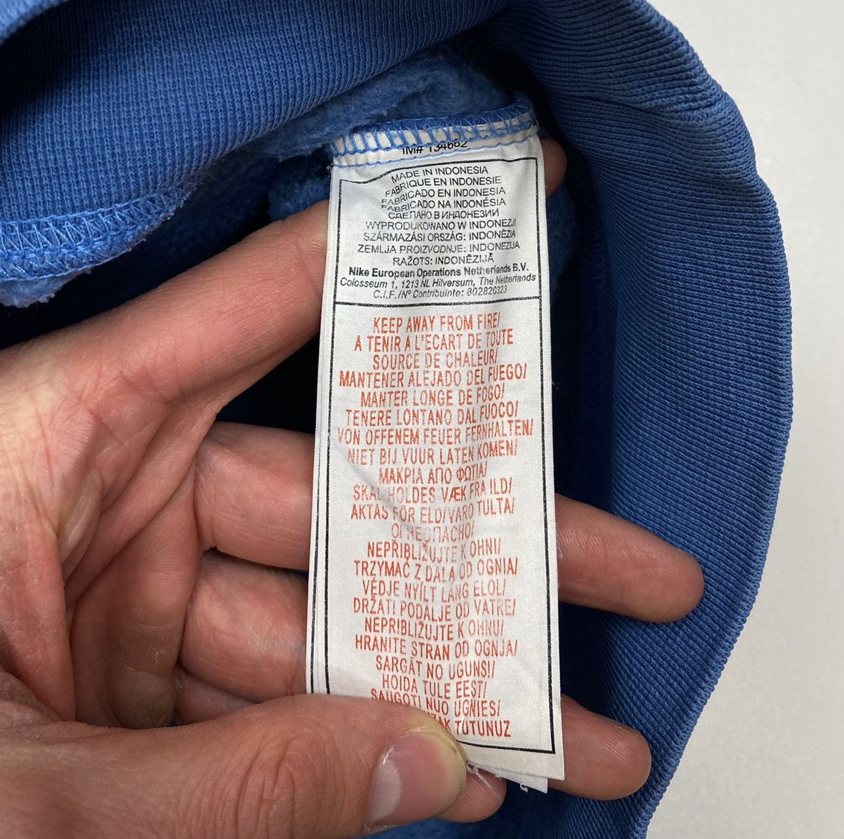 Japanese Brand × Nike VTG 90’s Nike Sweatshirt Embroidered Spell Out Logo Size XL Size US XL / EU 56 / 4 - 7 Thumbnail