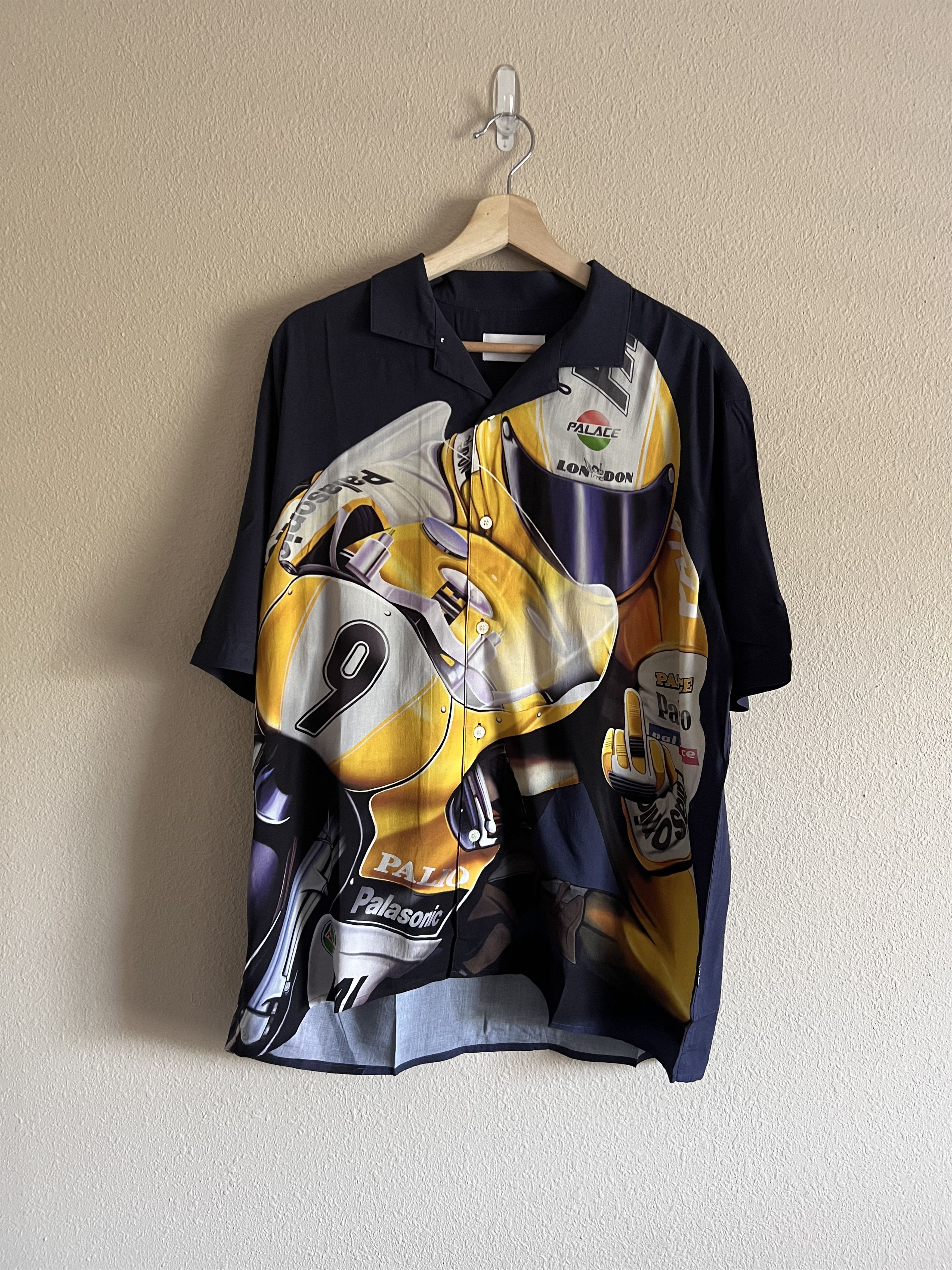 Palace Palace Muchas Glassias Stain Glass Mosiac Shirt | Grailed