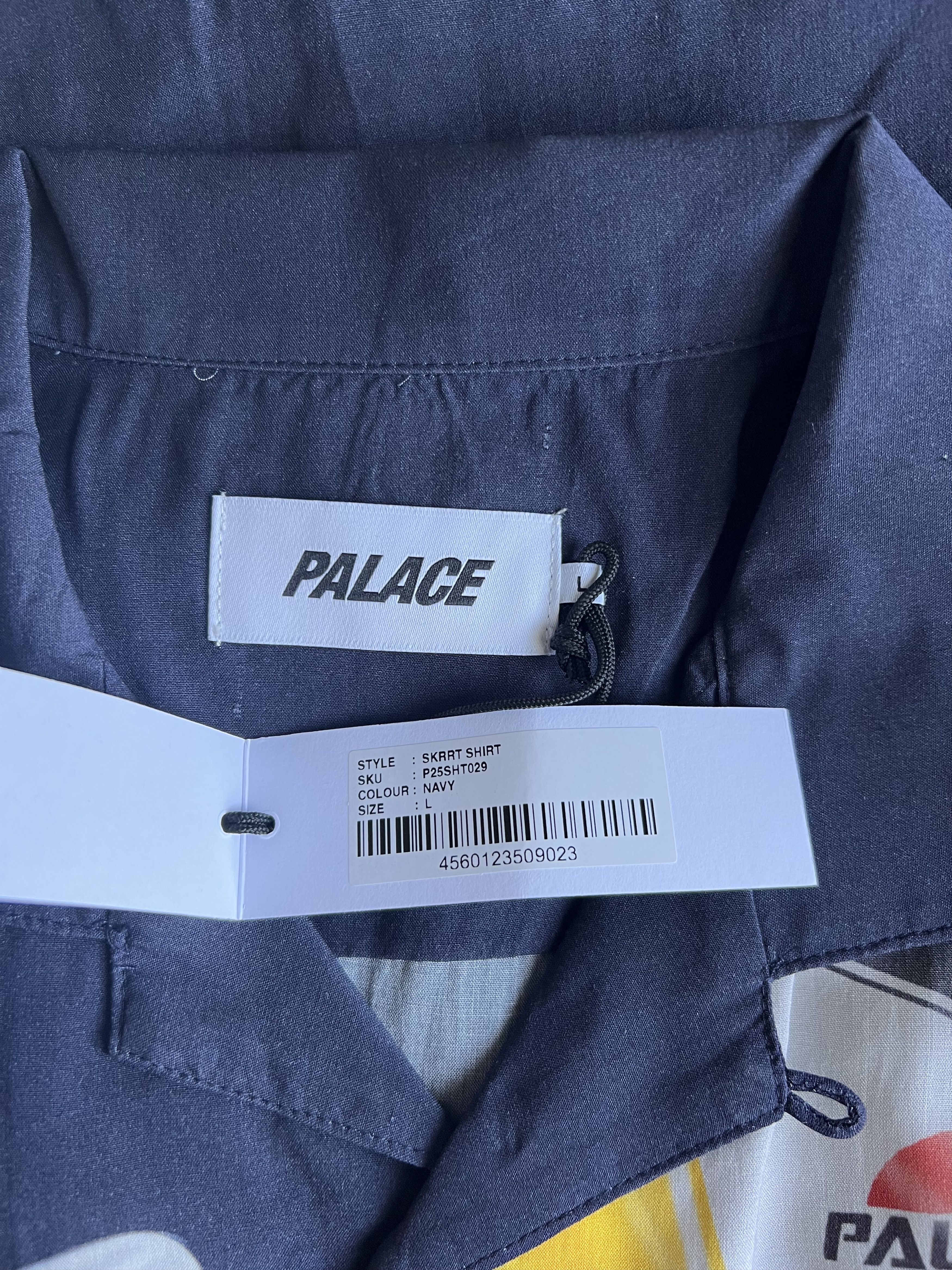 Palace Palace Skateboards Skrrt Shirt in Navy Size US L / EU 52-54 / 3 - 8 Thumbnail