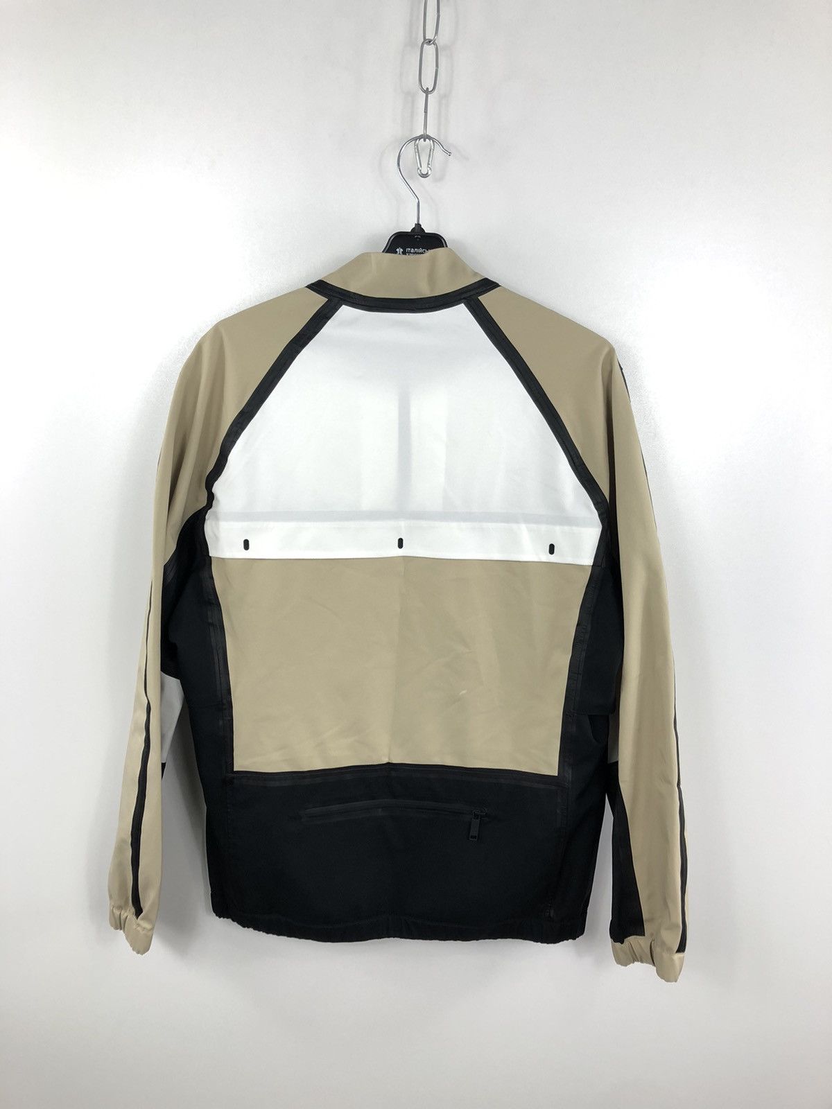 Zara Zara Nylon Tech Jacket White/Beige/Black Size M Size US M / EU 48-50 / 2 - 2 Thumbnail