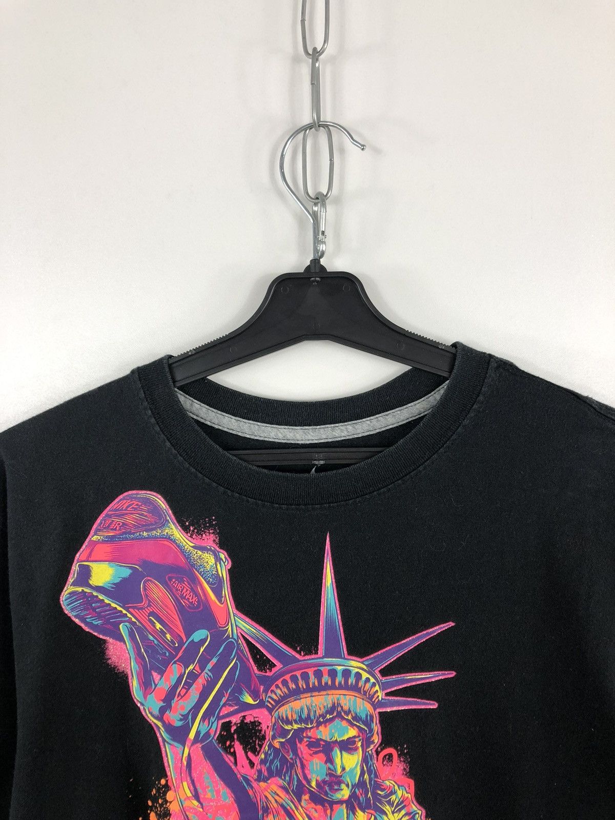 Japanese Brand × Nike Nike T-Shirt Statue Liberty Big Multicolour Logo Size M Size US M / EU 48-50 / 2 - 3 Thumbnail