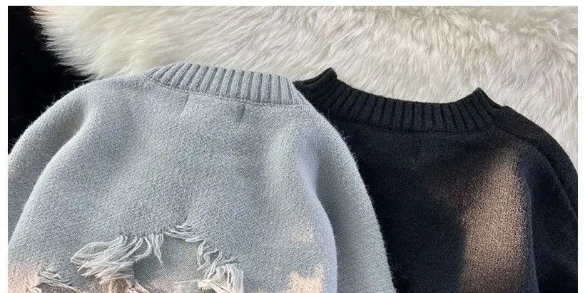 Designer × Vintage Streetwear Y2k sweater pullover loose oversize retro style Size US M / EU 48-50 / 2 - 9 Thumbnail