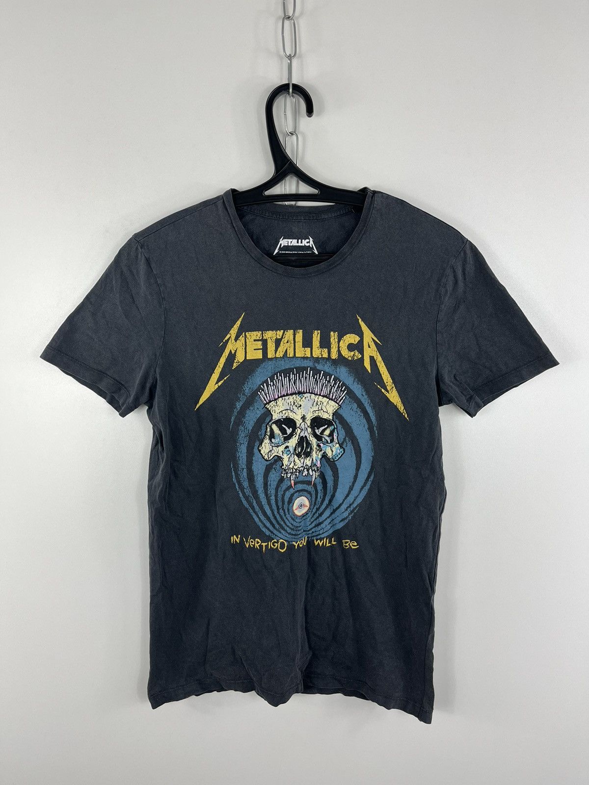 Band Tees × Metallica Metallica T-Shirt 2020 In Vertigo You Will Be Big Logo Sz S Size US S / EU 44-46 / 1 - 1 Thumbnail