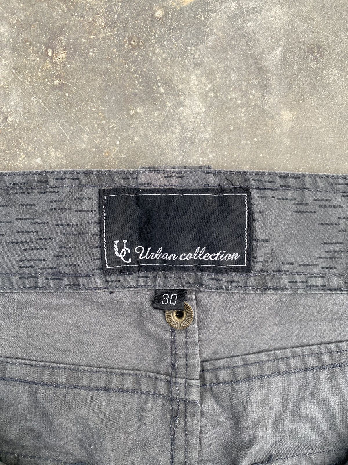 Japanese Brand Urban Collection Raindrop Cargo Flare Pants Size US 30 / EU 46 - 11 Thumbnail