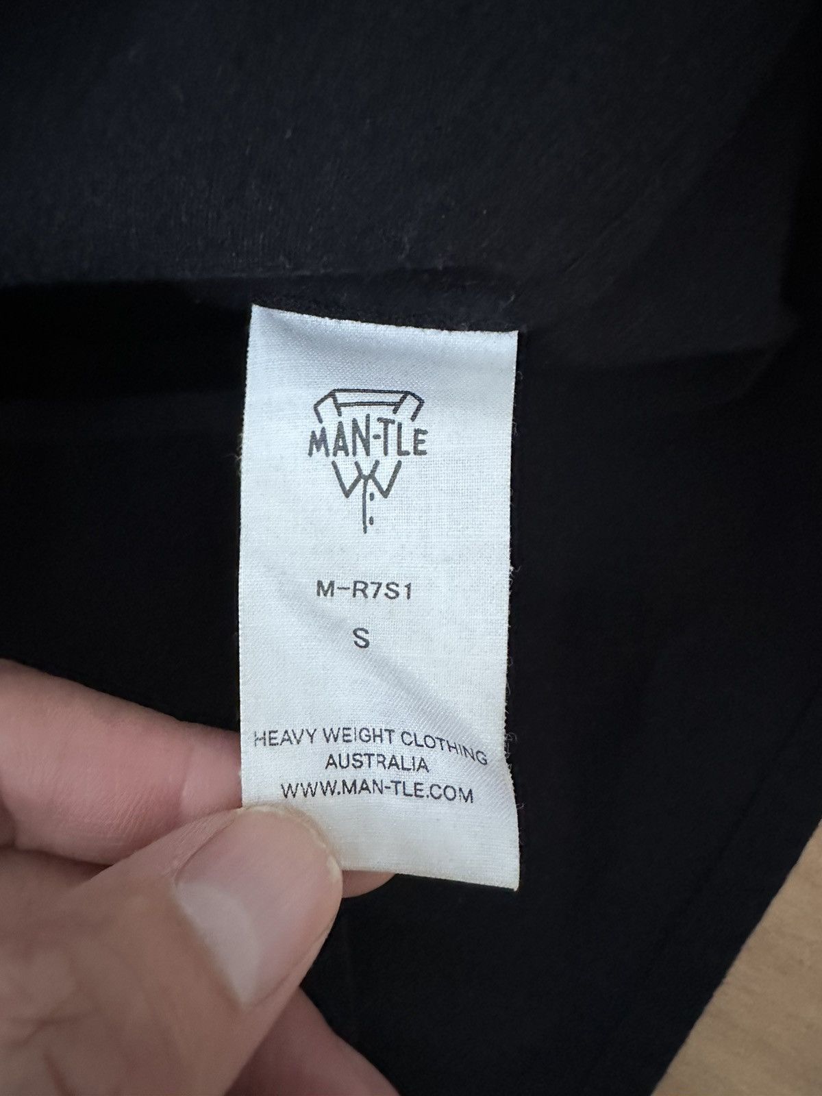 MAN-TLE R7S1 - Black (Bio Wash) Size US S / EU 44-46 / 1 - 11 Thumbnail