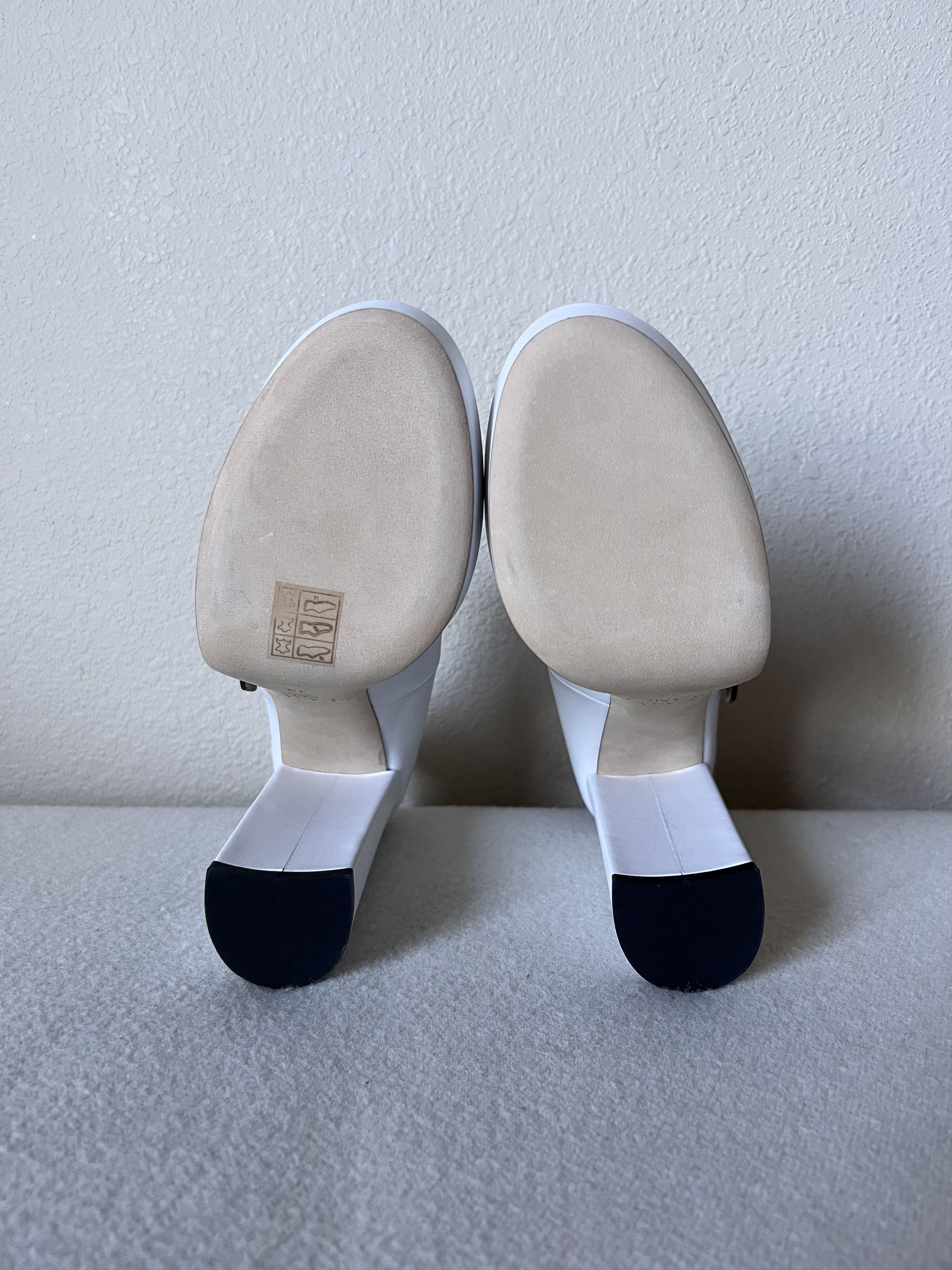 Casablanca Casablanca 12 CM Bamboo Pumps in White Size US 8 / IT 38 - 6 Thumbnail