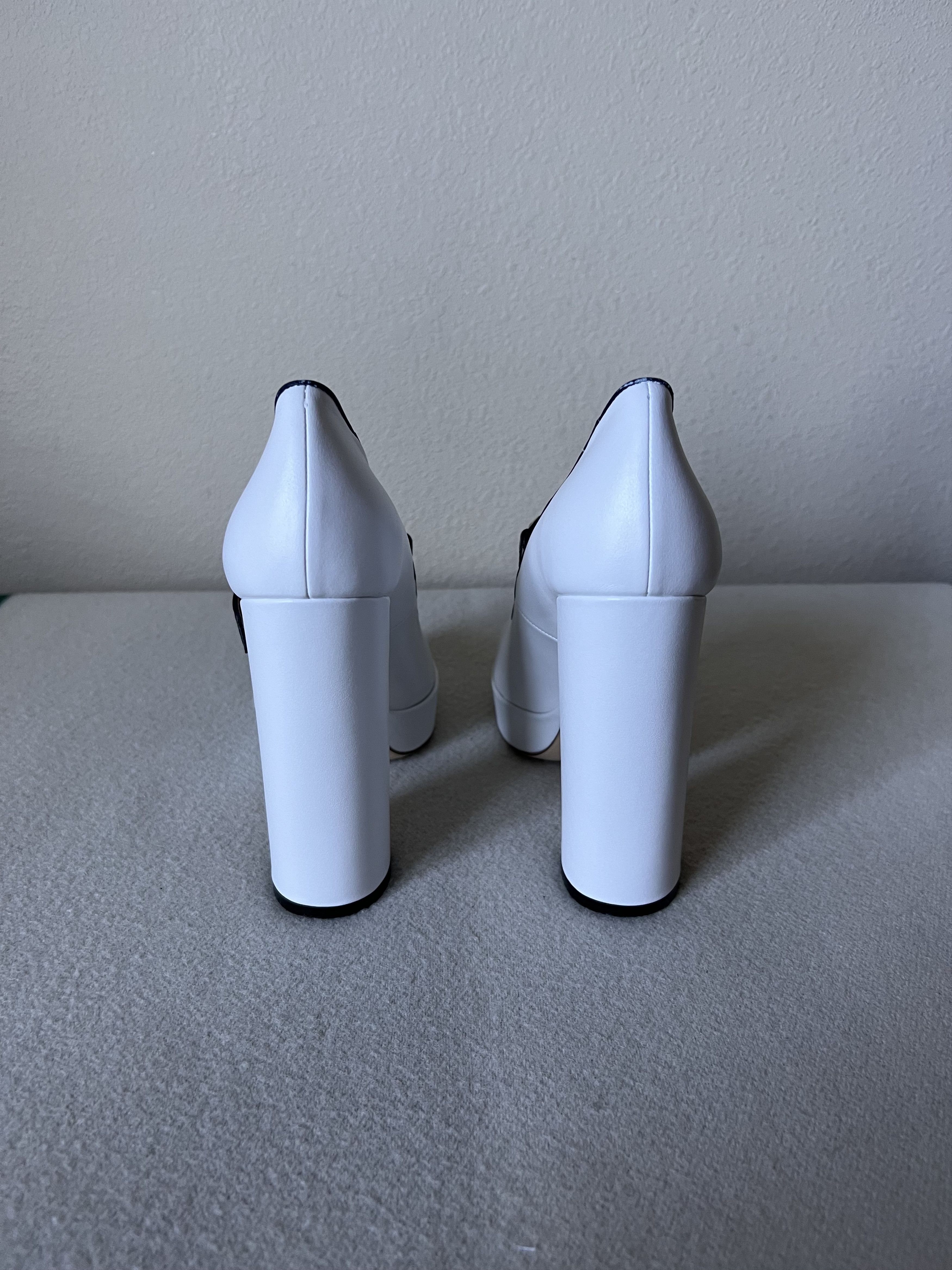 Casablanca Casablanca 12 CM Bamboo Pumps in White Size US 8 / IT 38 - 5 Thumbnail