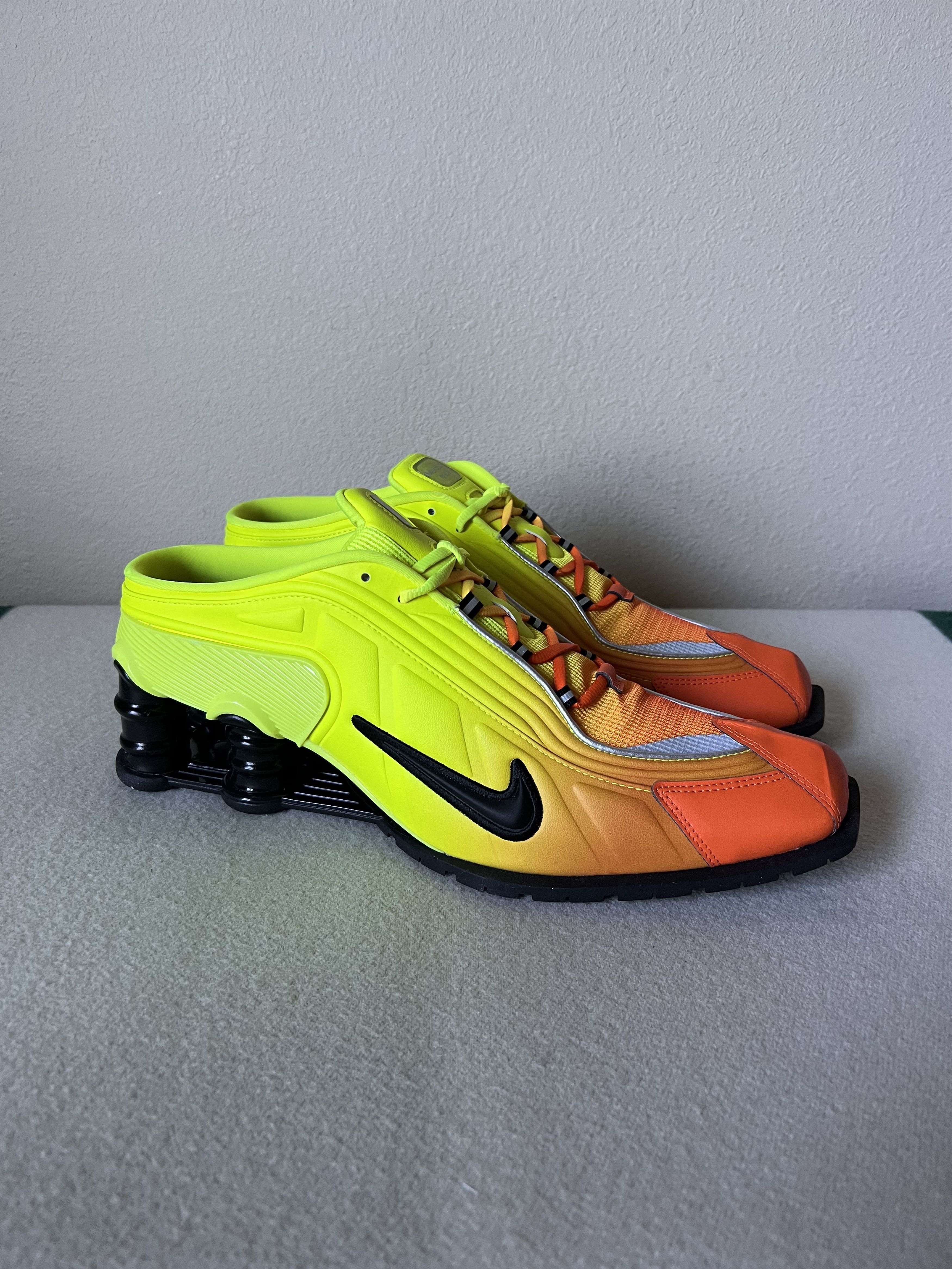Martine Rose × Nike Nike Martine Rose Shox MR4 in Safety Orange 