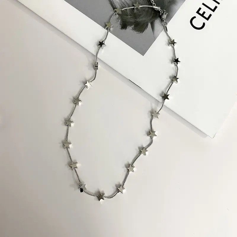 Jewelry Cool Star Pentagram Chains Necklaces Size ONE SIZE - 2 Thumbnail