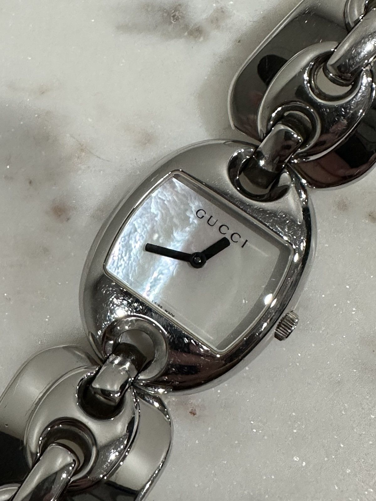 Gucci Gucci Womens Watch Marina Chain 121.5 26mm Stainless Size ONE SIZE - 8 Thumbnail