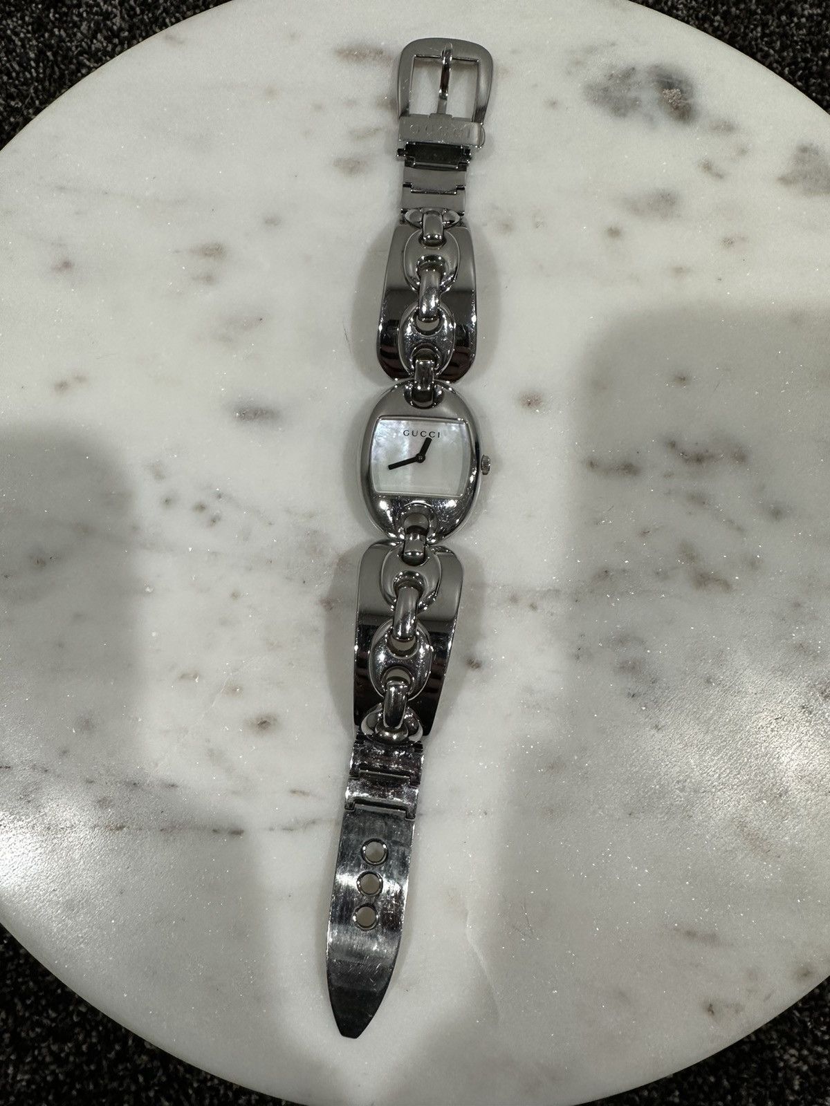 Gucci Gucci Womens Watch Marina Chain 121.5 26mm Stainless Size ONE SIZE - 3 Thumbnail
