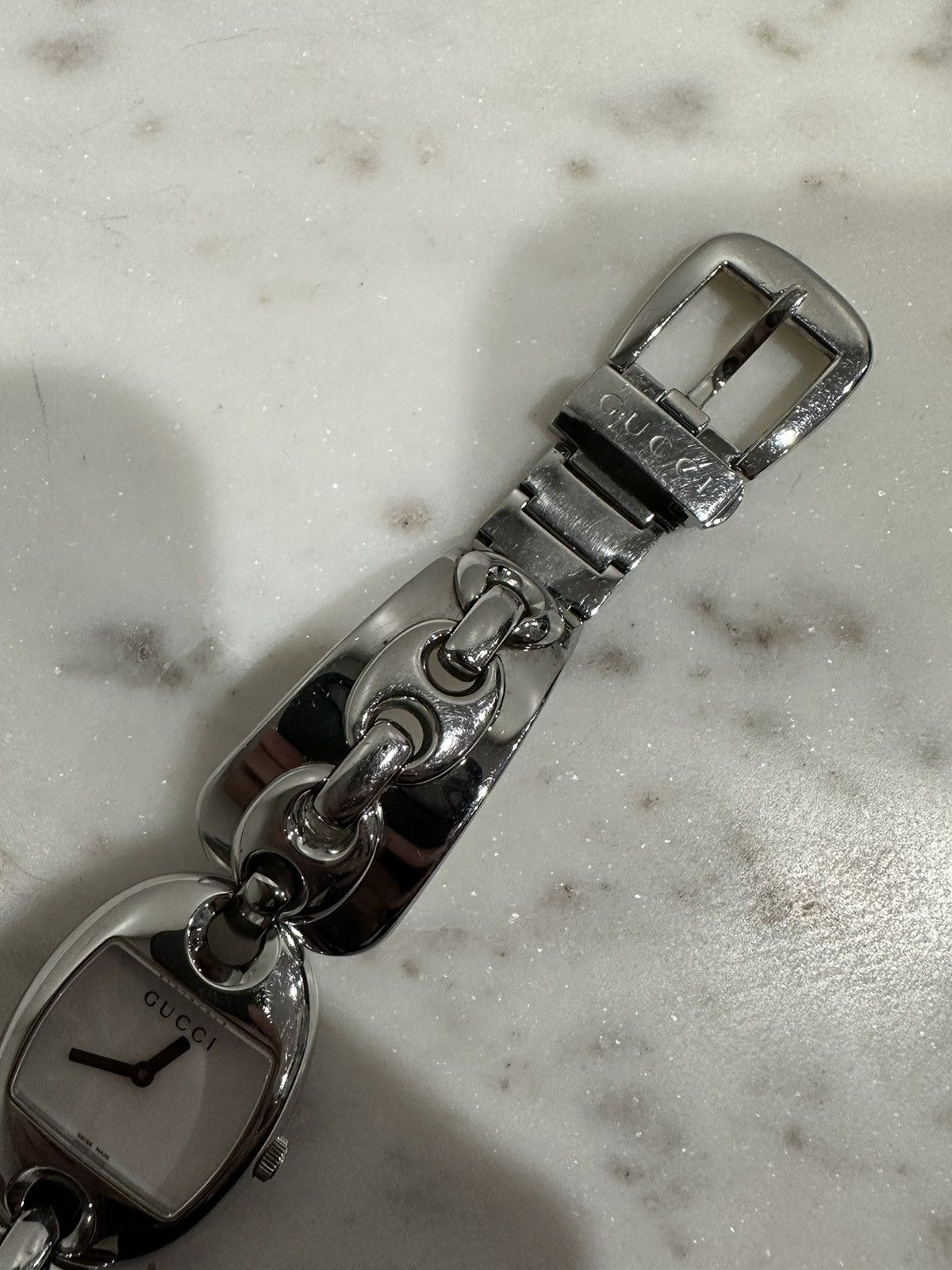 Gucci Gucci Womens Watch Marina Chain 121.5 26mm Stainless Size ONE SIZE - 7 Thumbnail