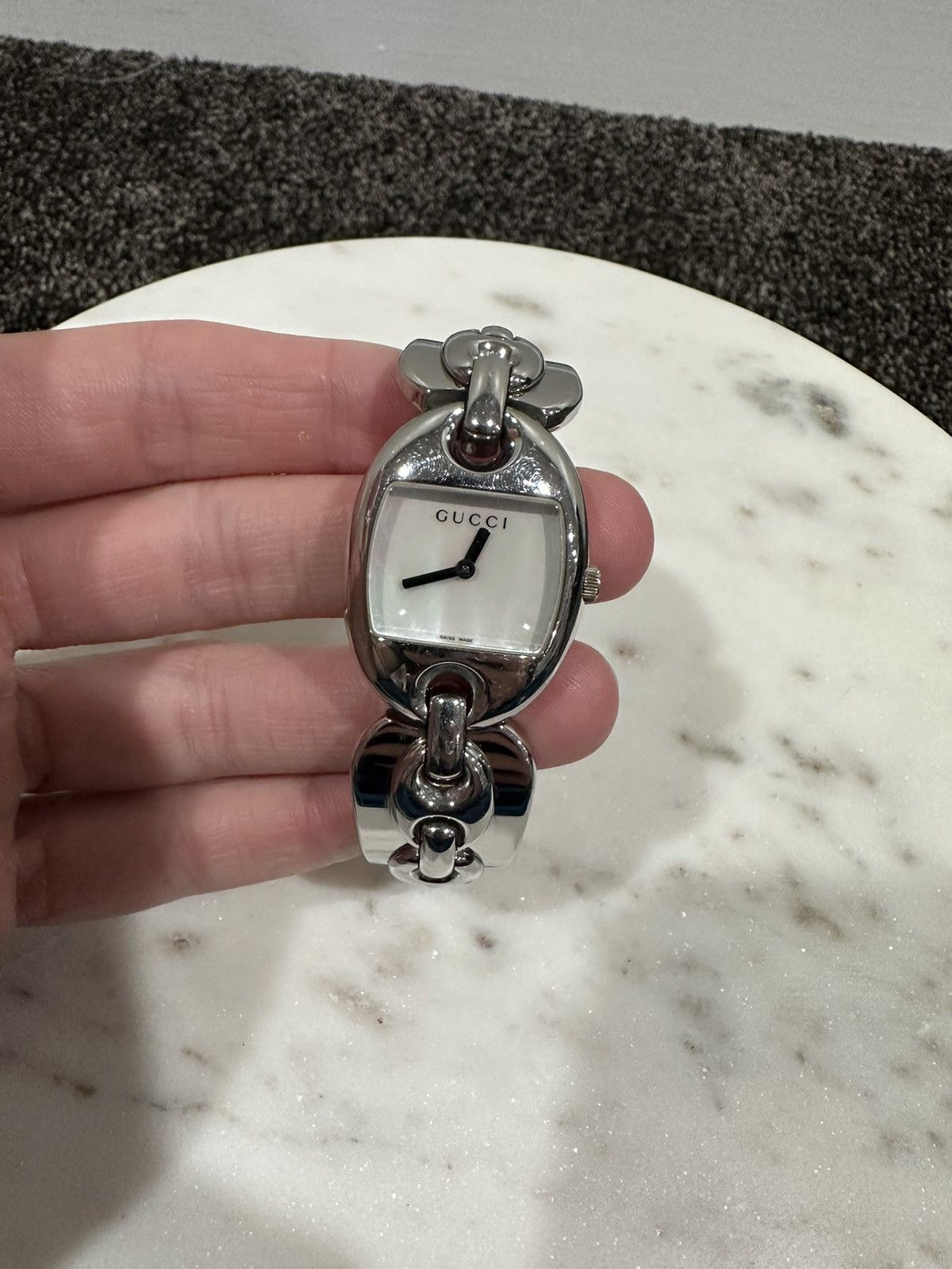 Gucci Gucci Womens Watch Marina Chain 121.5 26mm Stainless Size ONE SIZE - 1 Thumbnail