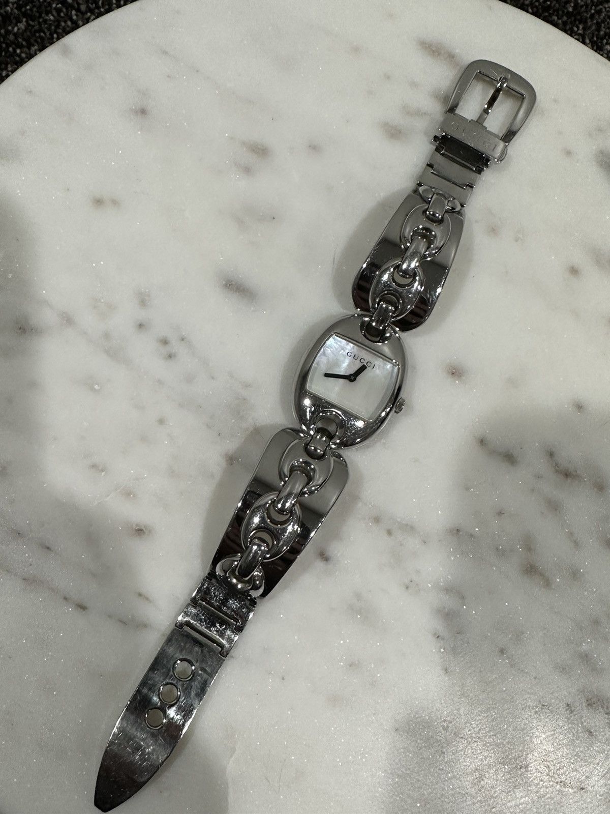 Gucci Gucci Womens Watch Marina Chain 121.5 26mm Stainless Size ONE SIZE - 10 Thumbnail