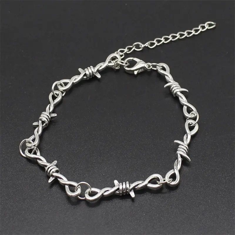 Jewelry Small Wire Brambles Iron Choker Bracelet Size ONE SIZE - 2 Thumbnail