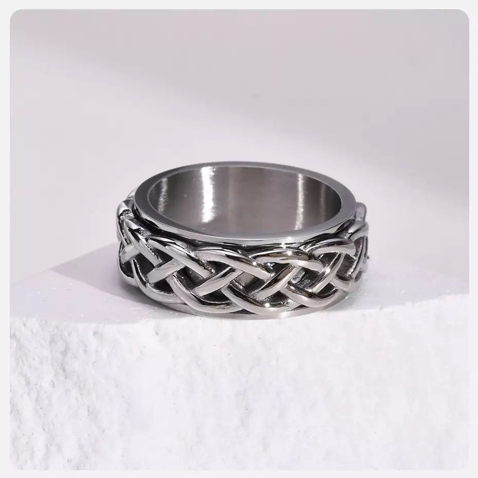 Jewelry 8mm Spinner Ring Size ONE SIZE - 2 Thumbnail