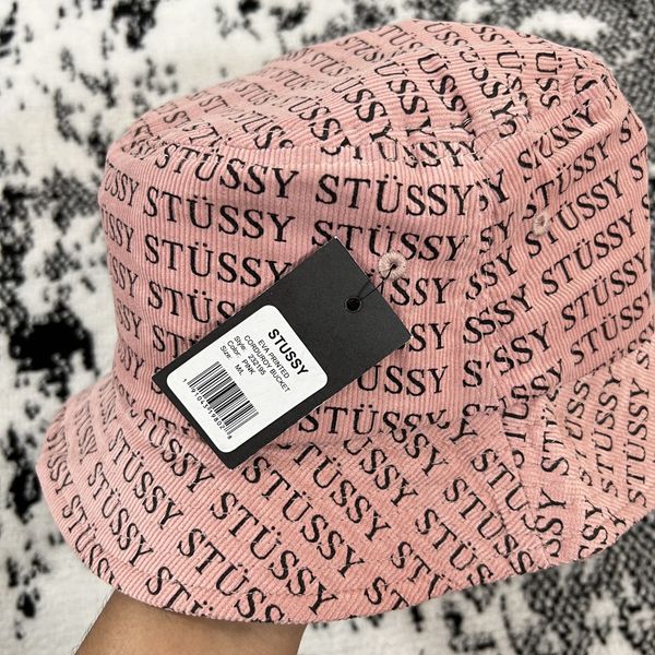 Vintage STUSSY CORDUROY BUCKET HAT M/L | Grailed