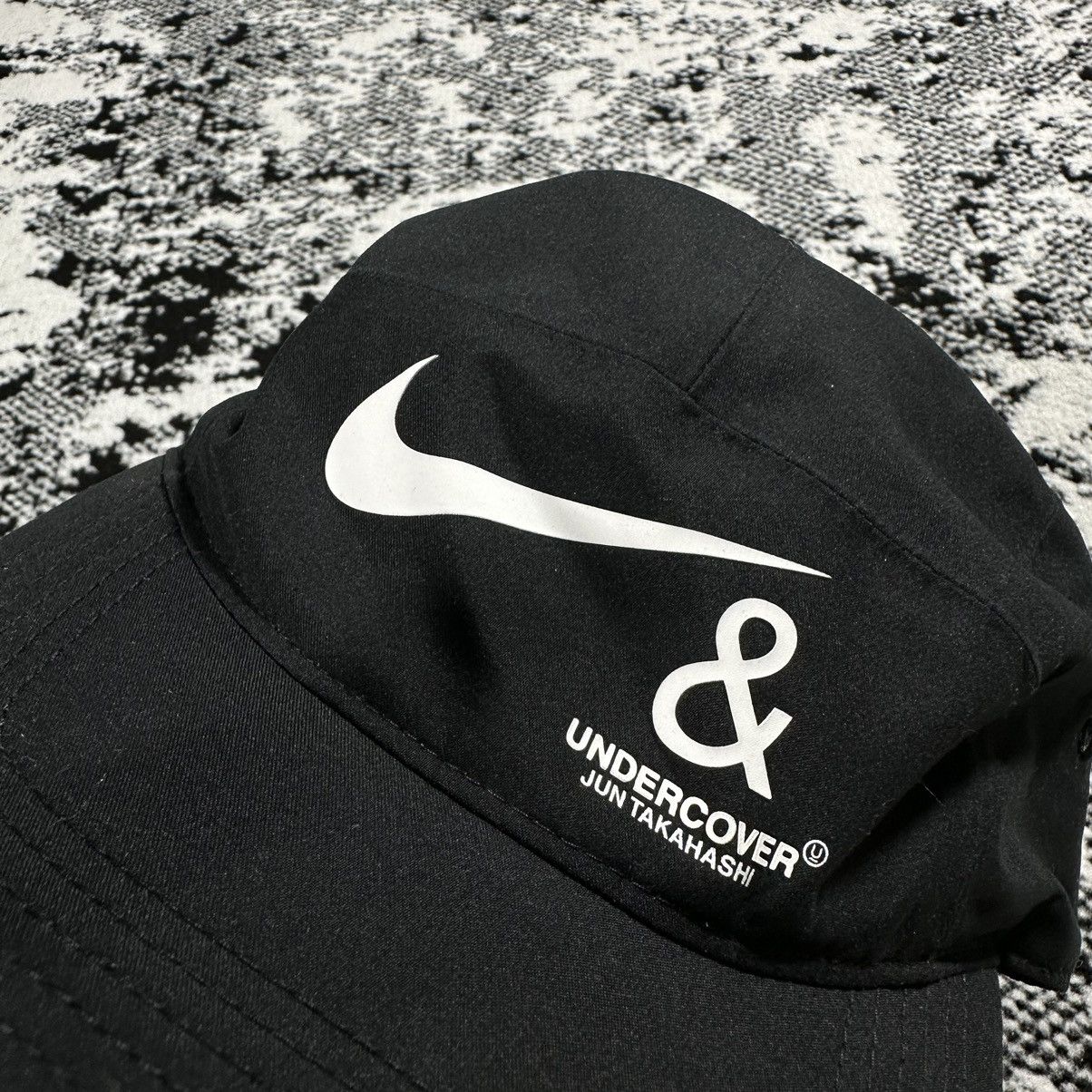 Nike × Undercover NIKE UNDERCOVER JUN TAKAHASHI DRI-FIT RUNNING CAP BLACK Size ONE SIZE - 4 Thumbnail