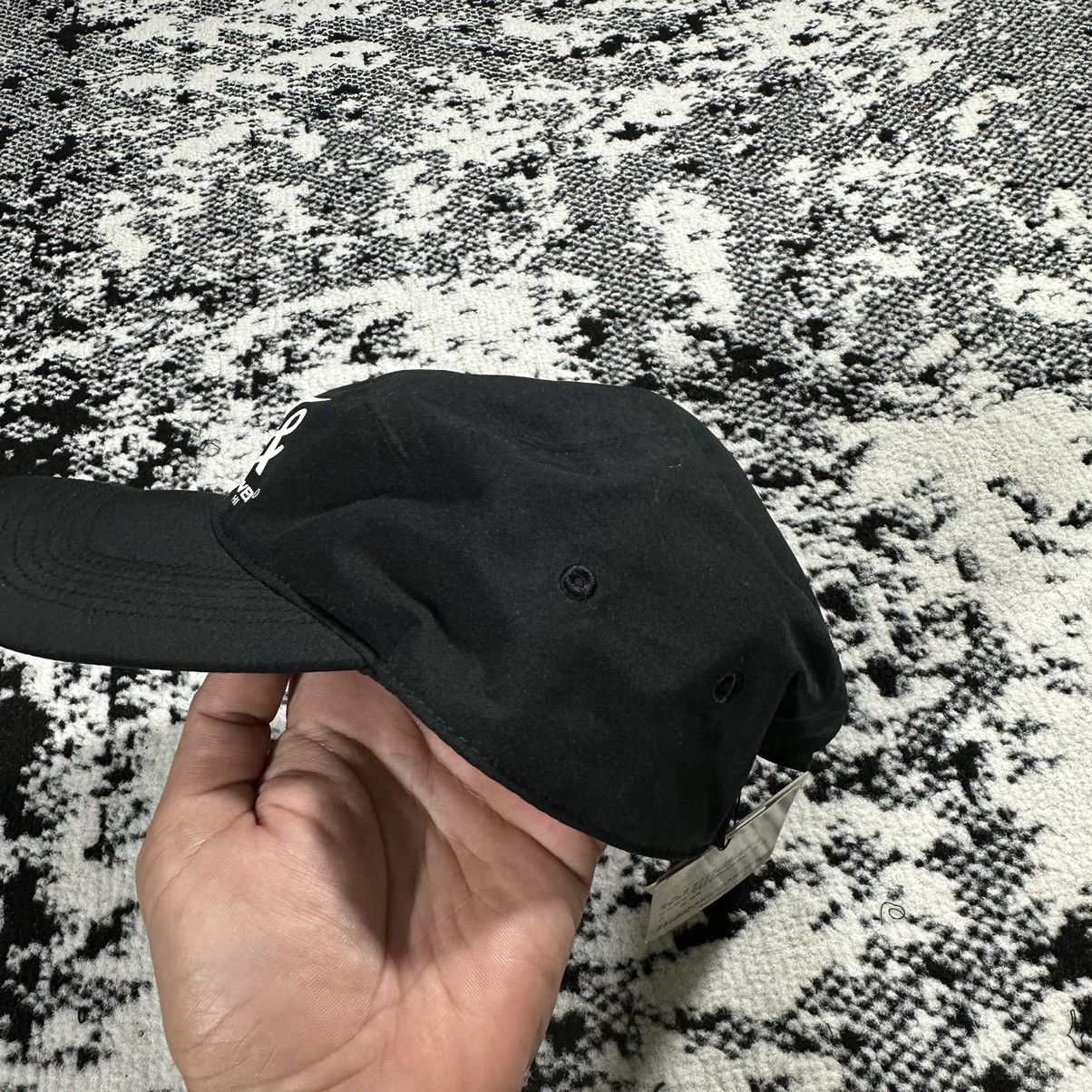 Nike × Undercover NIKE UNDERCOVER JUN TAKAHASHI DRI-FIT RUNNING CAP BLACK Size ONE SIZE - 2 Thumbnail