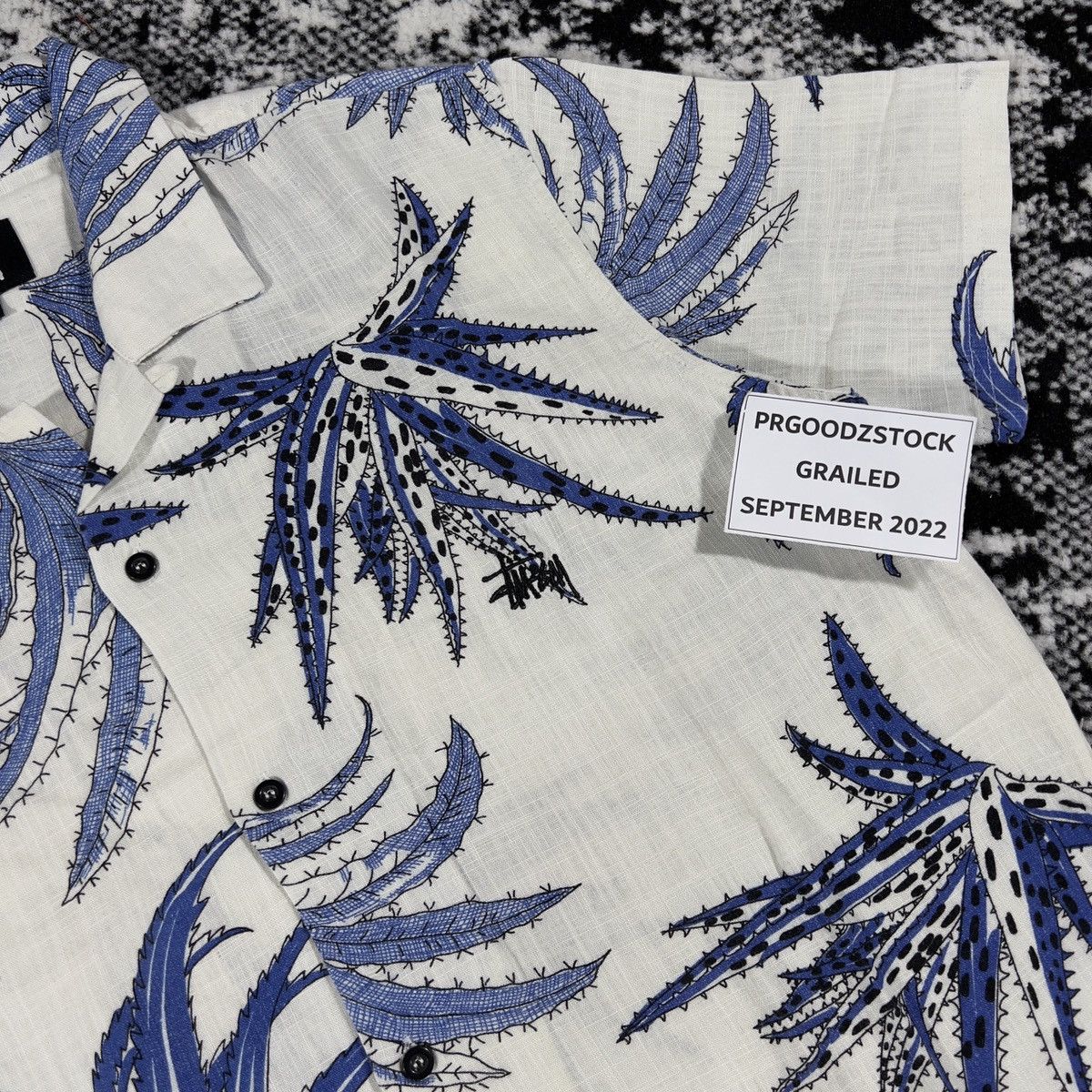 Stussy CACTUS LINEN SS SHIRTS - S - OVERSIZE Size US S / EU 44-46 / 1 - 5 Thumbnail